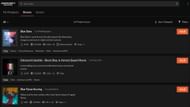 The search results for "Blue Skies" (Image via CurseForge)